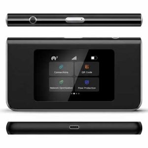 Image of portable pocket size travel hotspot rental for America